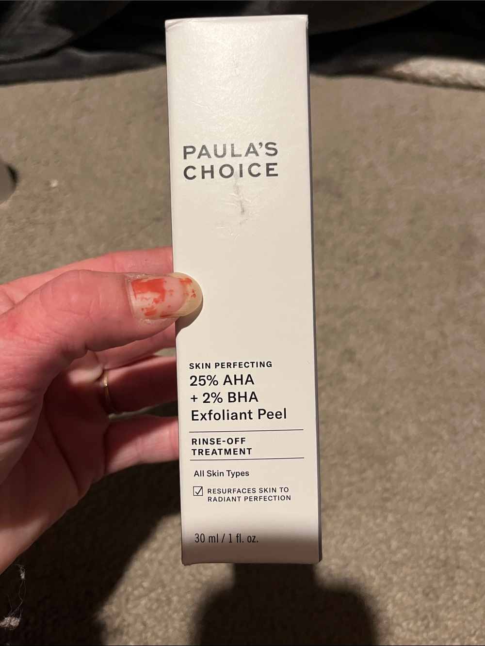 Paula's Choice White Skin Perfecting 25% AHA + 2% BHA Exfoliant Peel
